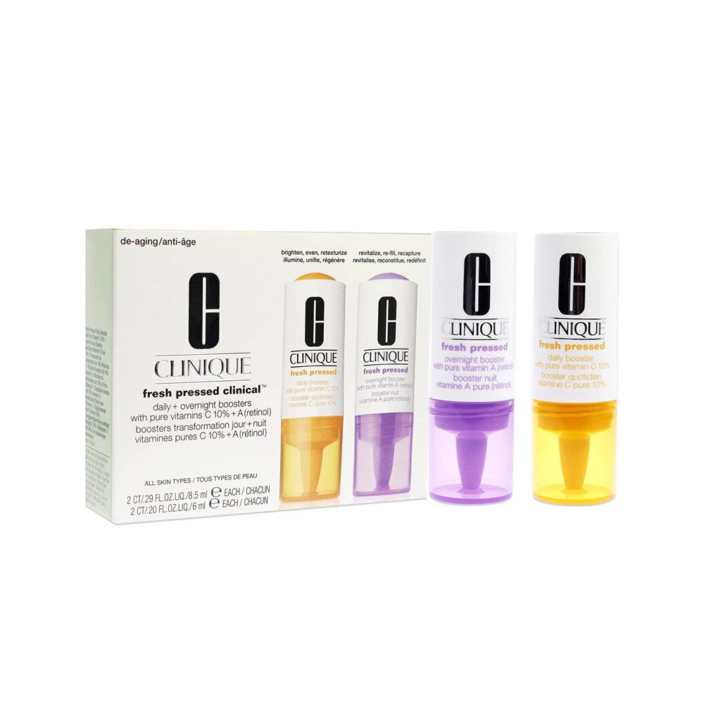 Clinique fresh pressed day+night duplo