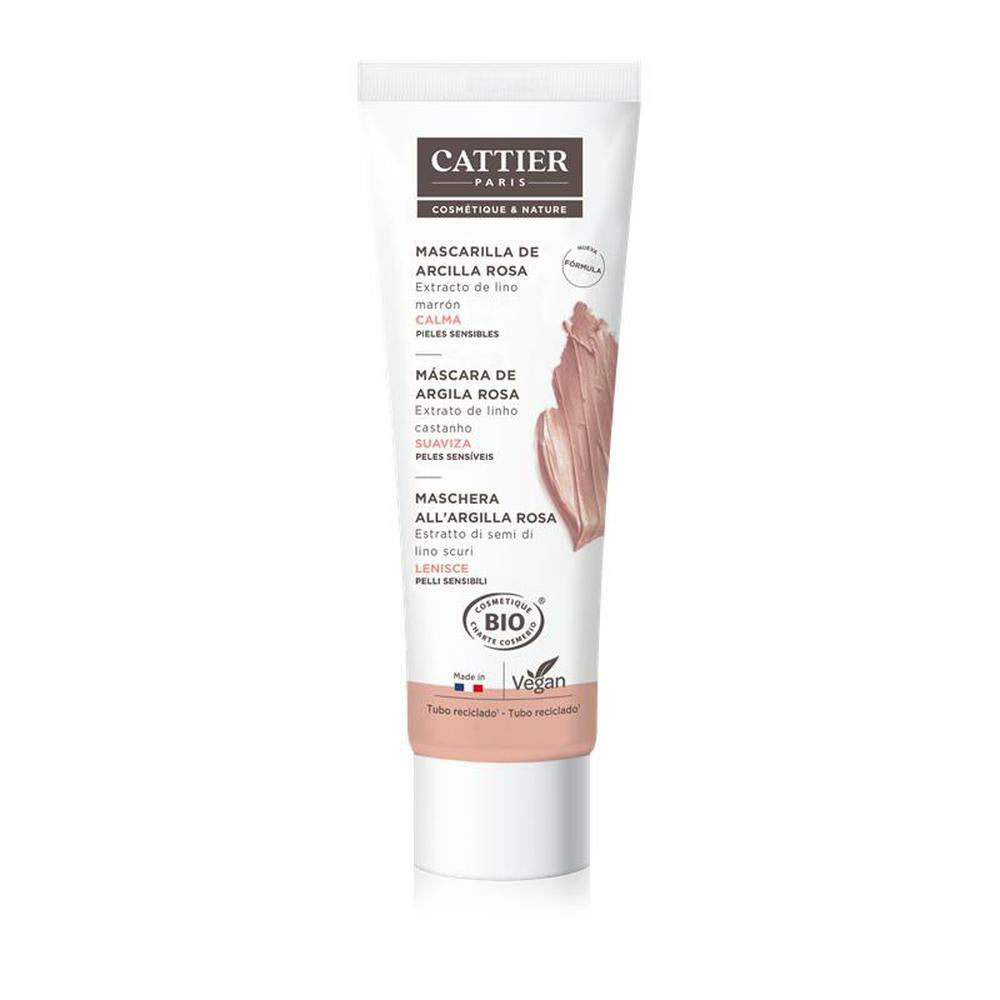 Cattier mascarilla arcilla rosa ps 100ml