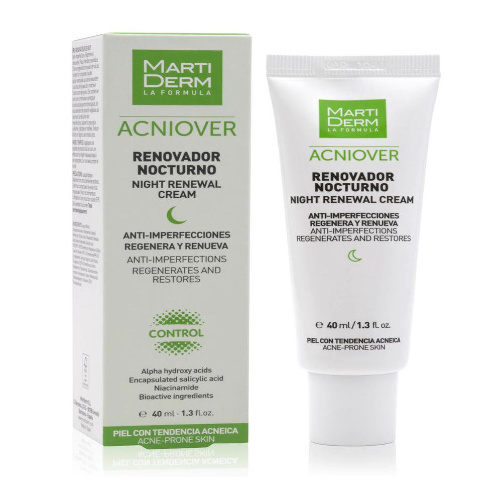 Martiderm acniover renovador noche 40ml