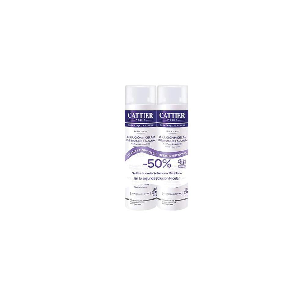 Cattier micelar desmaquilladora 2x300ml