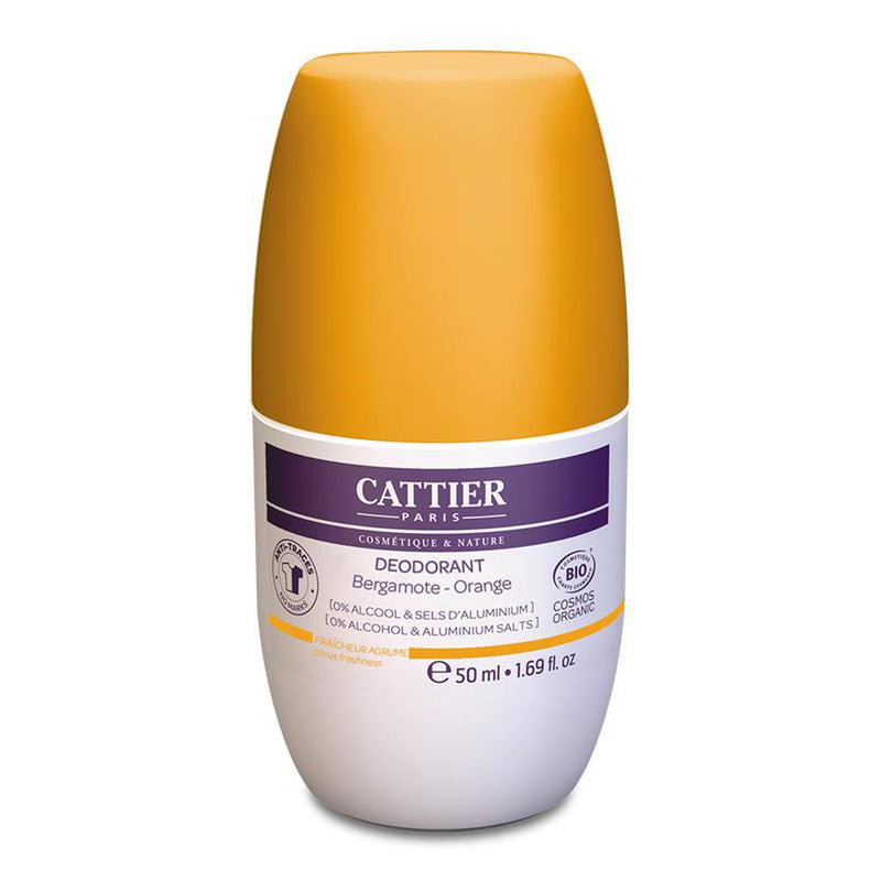 Cattier desodorante roll-on citrico 50ml