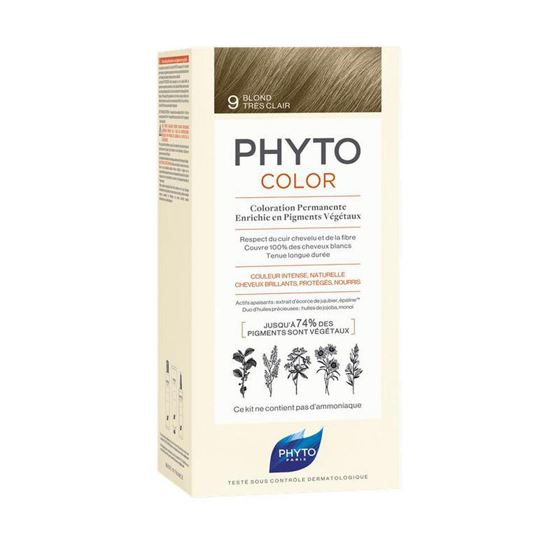 Phyto color 9 rubio muy claro