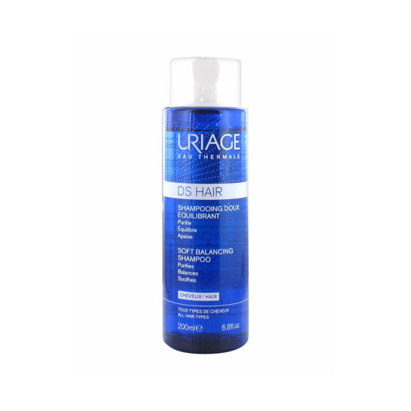 Uriage d.s shampooing régulateur doux 200 ml
